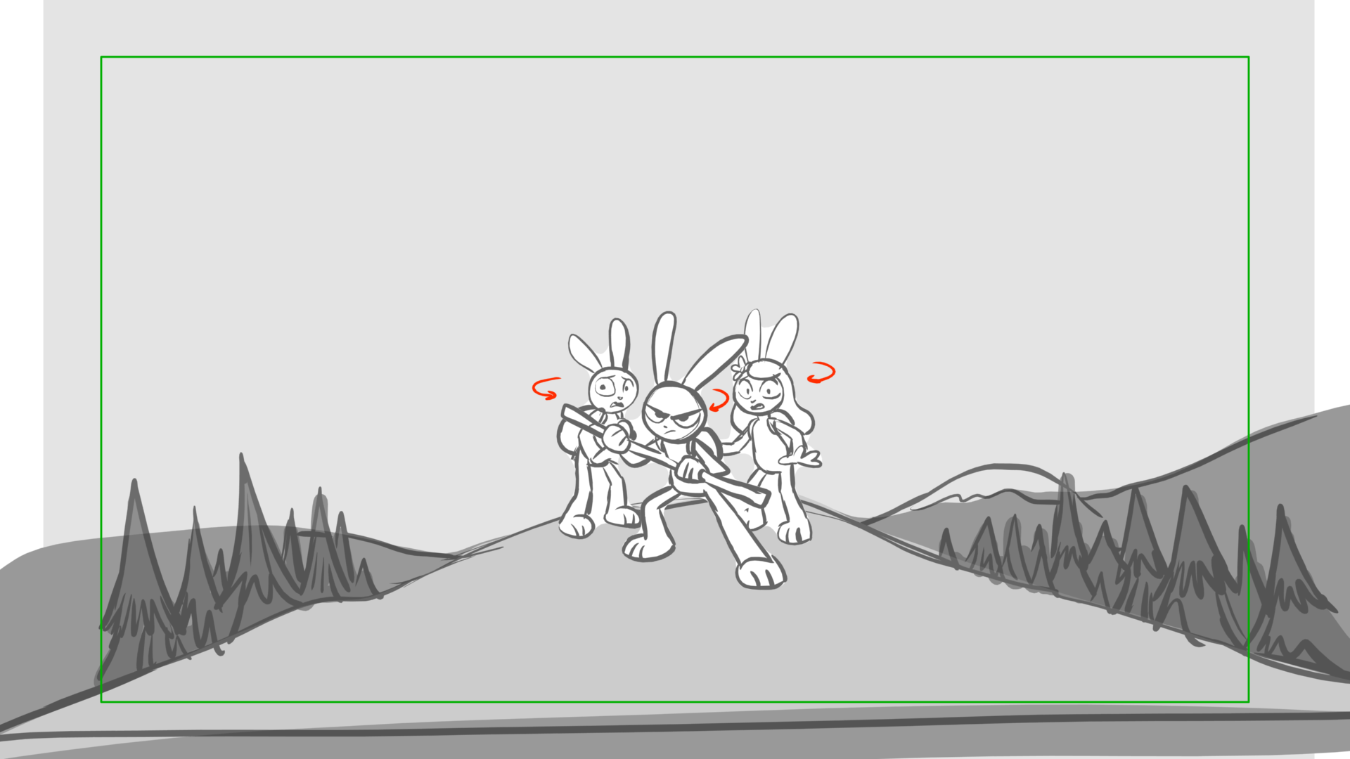 Venom Wars — Escena 9, panel 4, storyboard by Melissa Ballesteros